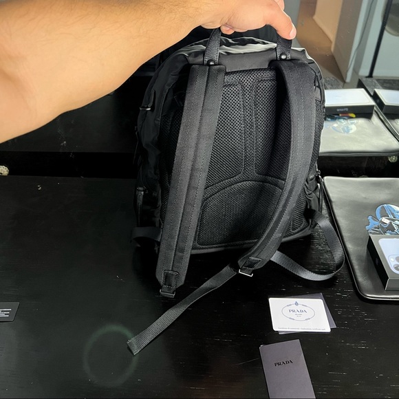 Prada Flame Fire Backpack Bag SS19 2VZ025 - Picture 1 of 7